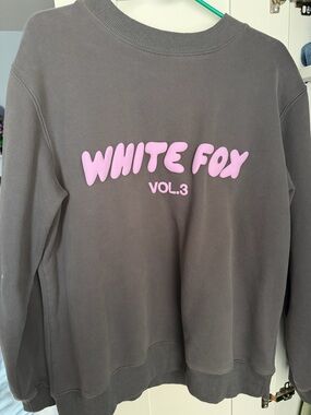 Vol.3 Pink Logo Crewneck Sweatshirt - Women